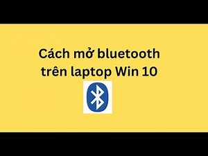 How to open bluetooth on laptop Win 10