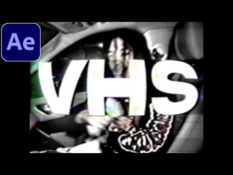 How To Make An Easy VHS Effect In After Effects (NO PLUGINS)