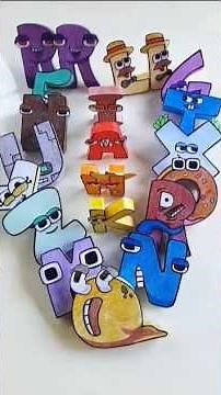 Domino Spanish Alphabet Lore #shorts #coolcrafts #alphabet #spanishalphabetlore