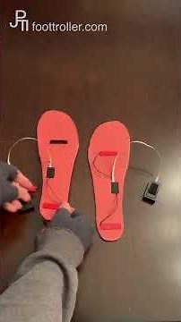 Foottroller customized to fit, for natural VR locomotion and game control with foot actions #vr