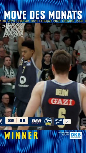 Ihr habt in unserer Insta-Story gewählt: Move des Monats Februar, präsentiert von der @DKBde. 🆙