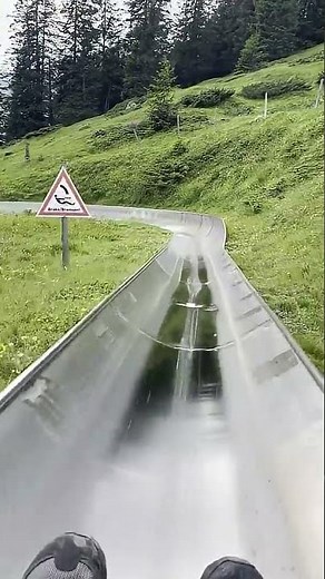 SWITZERLAND Village Life: EUROPE'S Most Beautiful Mountain Slide