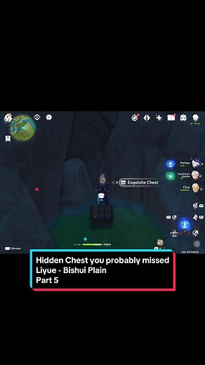 Hidden Chest Locations in Liyue - Bishui Plain