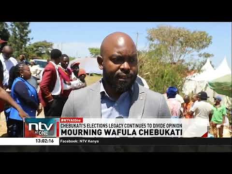 Tributes continue to pour in following the death of Wafula Chebukati