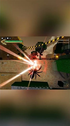 Using lucky arrows on "Lucky places" (YBA) SPIDAH luck #shorts #roblox