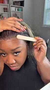 Highlight Wig Install 💇🏾‍♀️