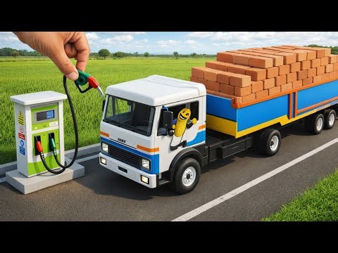 DIY Mini Machines | Tractor, Truck & Road Building Projects
