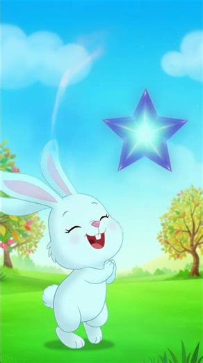 Brightly colored rabbit