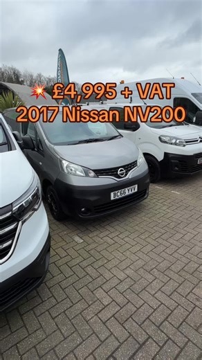 Great Value 2017 Nissan NV200 Work Van for Sale