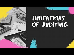 Limitations of Auditing I Disadvantages of Auditing in Hindi