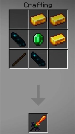 How to make Golden Sword 🗡️ #minecraft #gaming #viral #shortvideo #shorts #short #youtubeshorts