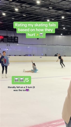 Ice Skating Falls Compilation: Rating My Skating Fails