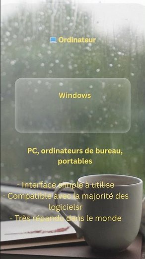 1Système d’exploitation #ordinateurportable #smartphone #ordinateur