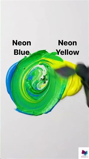 Neon Blue + Neon Yellow | Ultimate Mix Test