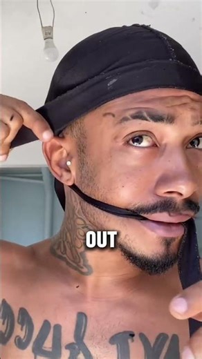 The 25-Second Durag Routine That Works #360Waves #QuickTip #DailyGrooming