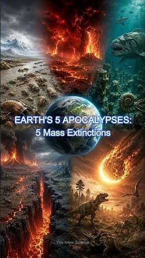 5 Mass Extinctions that changed everything