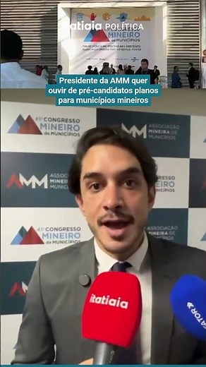 AMM Congress Brings Together Pre-Candidates for Governor of Minas Gerais and Senate in Belo Horiz...