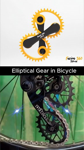 464K views · 2.2K reactions | Elliptical Gear in Bicycle . #3ddesign #productdesign #automation #machine #mechanism #engineering #mechanical #mechanic | Breno Cruz | Facebook