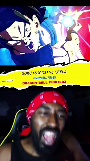 Goku vs Kefla Dramatic Finish in Dragon Ball FighterZ