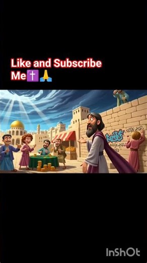 Jesus short video cartoon hindi story ✝️#biblestory #hindibible