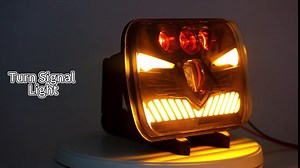 5x7 7x6 110W 500% Brighter H6054 LED Headlights Anti-Glare DRL Turn Signal Hi/Low Sealed Beam Headlight with H4 Plug for Jeep Wrangler Cherokee Express Chevy Ford GMC Truck DOT