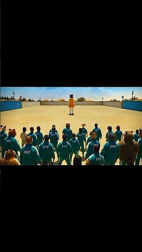 Squid Game: Red Light, Green Light... Animal Edition! 🐅🐻