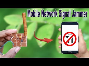 How to make a mobile network jammer || Make Your Own Cell Phone Signal Jammer || Network jammer