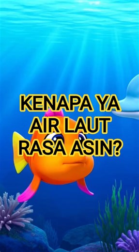 Air laut asin - Kenapa Ya? #shorts #animasi