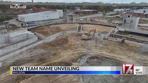 Carolina Mudcats to be renamed as construction of new stadium underway