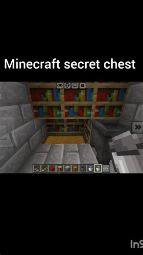 Minecraft hidden chest #shorts #minecraft #fyp #viralvideo #viral #trending #technogamerz #gaming