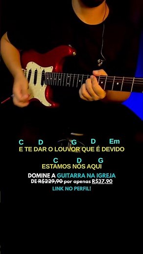 🎸Jesus em Tua Presença (Cifra de Guitarra)