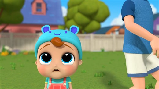 Papá a veces puede ser un poco torpe y puede lastimarse y hacerse un boo boo. Observa cómo la familia se une para ayudar al papá. | Little Angel - Español