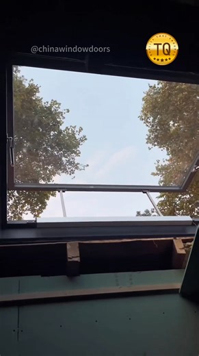 Attic glass skylight.#windowdesign #skylight #sunroof #aluminumwindows #windows #windowfactory #love #homedecor #outdoortiles #safetydoor #carporch #patio #houserenvation | chinawindowdoors