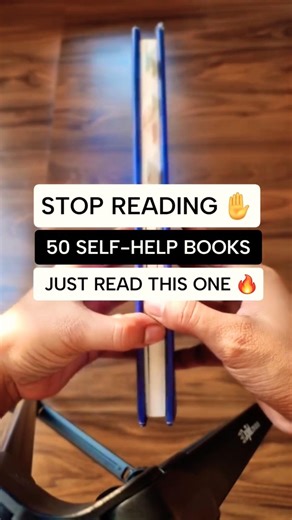 Stop Reading 50 Self-help books, Just Read this one 🔥. #shorts