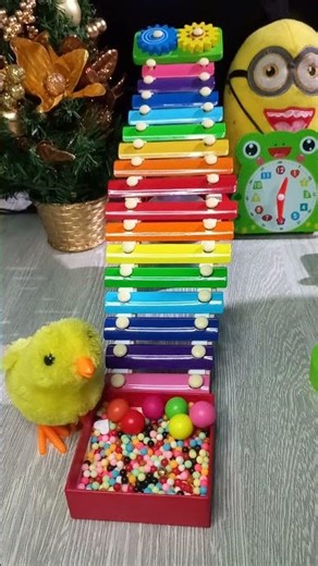 MAGICAL Xylophone Sounds With Marble Balls 🎶