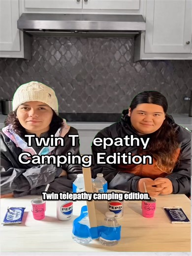 Twin Telepathy Camping Challenge: Can Izzy & Mary Read Each Other's Minds?