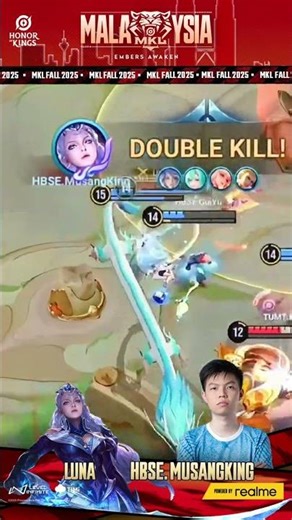 MusangKing’s Luna Gameplay — Smooth & Deadly! 👀🔥 l MKL FALL 2025 (TUMT vs HBSE)