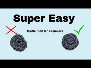 Super Easy Magic Circle Crochet Tutorial for Beginners