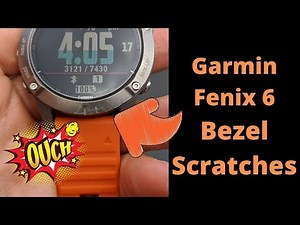 Garmin Fenix 6 Sapphire Titanium Bezel Protector Scratch Issue