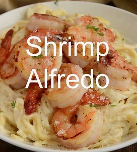 354K views · 2.6K reactions | Easy Shrimp Alfredo recipe made with homemade Alfredo Sauce, fettuccine, and juicy Parmesan Coated Shrimp. This is such a comforting family dinner and it’s ready in only 30 minutes! RECIPE: https://www.willcookforsmiles.com/shrimp-alfredo/ | Will Cook For Smiles | Facebook