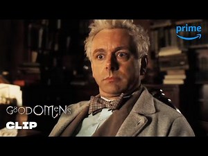 Aziraphale & Crowley Drinking | Good Omens | Prime Video