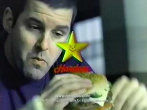 Hardees (2006) Television Commercial - Firefighter