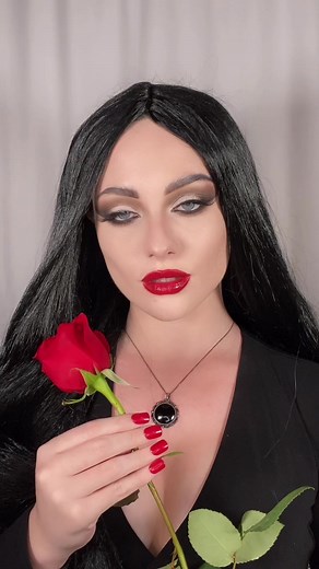 Morticia Addams Halloween Makeup Tutorial