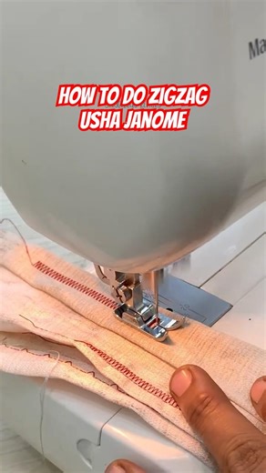 How To Use Usha Janome✅#sewingmachine #ushajanome #dreamstitch #sewingtips #diy #crafttok #tailoring