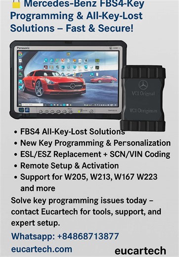 FBS4 Key Programming Solutions for Mercedes-Benz
