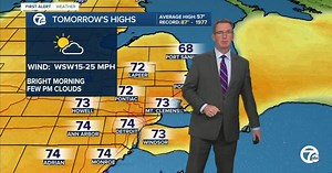 Detroit Weather: Here come the 70s!