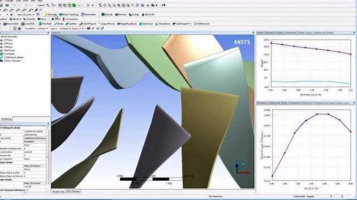 ANSYS Blademodeler叶片几何重构及参数化功能