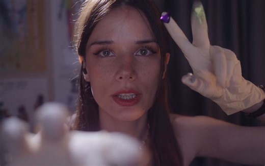 【starling asmr】详细眼眶检查（睡眠、光线、难以理解的耳语、颅脑的视频）