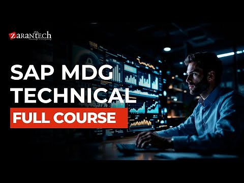 SAP MDG Technical Full Course | ZaranTech