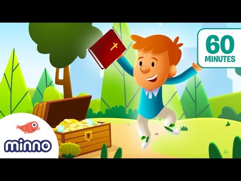 12 Examples of Biblical WISDOM 👑 60 Minutes of Bible Stories for Kids